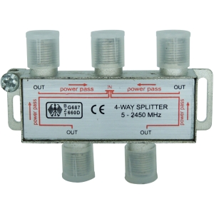 DIVISOR ALTA 5-2450MHZ 4 SAIDAS PCT 5UN