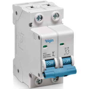 MINI DISJUNTOR 2 POLOS 63A