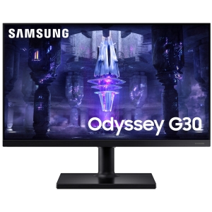 MONITOR SAMSUNG GAMER ODYSSEY G30 24" FHD 144HZ 1MS FREESYNC HDMI DP AJUSTE ALTURA PIVOT INCLINACAO  - LS24BG300ELMZD