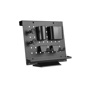 SUPORTE HEADSET/ORGANIZADOR DE MESA CUSTOMIZAVEL PRETO - SO-DA06P