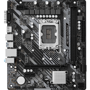 PLACA MÃE ASROCK H610M-HVS/M.2 R2.0 LGA1700 2XDDR4 3200 DIMM 64GB 4XSATA3 2XUSB3.2 4XUSB2.0 REDE GIGA 1XM.2/KEY M 1XHDMI