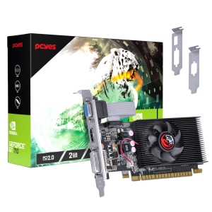 GPU NVIDIA GEFORCE GT 710 2GB DDR3 64BITS PCYES PVGT7102GB