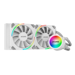 WATER COOLER SANGUE FRIO 3 ARGB WHITE GHOST 240MM - TDP 250W - ARGBSF3240WGBR