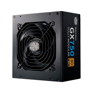 FONTE COOLER MASTER GX750 FULL MODULAR 80 PLUS GOLD 750W, PRETO - MPE-7501-AFAAG-W1