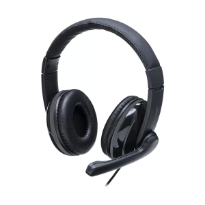 HEADSET COM FIO HF700 CABO DE 210CM 30MW PRETO PH317