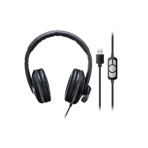 HEADSET COM FIO HF700 CABO DE 210CM 30MW PRETO PH317
