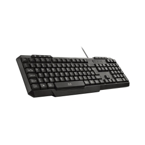 TECLADO COM FIO C/ CABO DE 130CM PRETO TC206