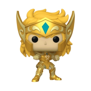 POP! SAINT SEIYA: CAVALEIROS DO ZODÍACO - AQUARIUS HYOGA - COM ARMADURA DOURADA #1425