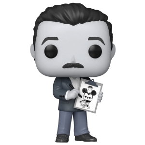 POP! WALT DISNEY COM DESENHO - TONS DE CINZA - DISNEY 100 ANOS #74