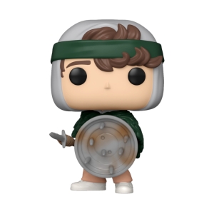 POP! STRANGER THINGS - 4ª TEMPORADA - DUSTIN COM LANÇA E ESCUDO #1463