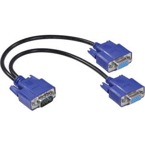 CABO Y VGA MACHO X 2 VGA FEMEA AVY-1M/2F