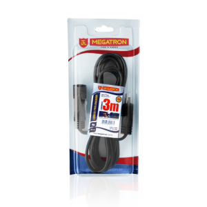 EXTENSÃO CABO PP 3X0,75MM 3M PRETA 416