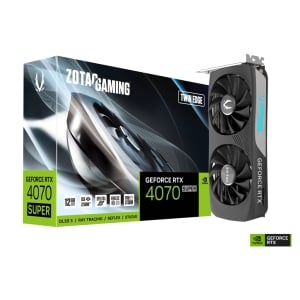 ZOTAC GAMING GEFORCE RTX 4070 SUPER TWIN EDGE 12GB GDDR6X - ZT-D40720E-10M
