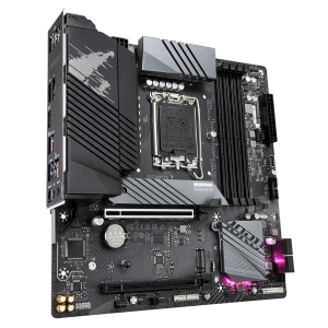 PLACA MÃE GIGABYTE INTEL B760M AORUS ELITE MATX LGA 1700 M.2 NVME 4XDDR5 MAX. 192GB 1X DP 1X HDMI 1X TYPE-C
