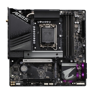 PLACA MÃE GIGABYTE INTEL Z790M AORUS ELITE AX MATX LGA 1700 M.2 NVME WI-FI 4XDDR5 MAX. 192GB 1X DP 1X HDMI 1X TYPE-C