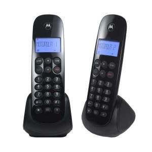 TELEFONE SEM FIO COM ID DE CHAMADA E RAMAL - MOTO700- MRD2 PRETO