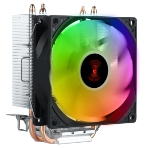 COOLER PARA PROCESSADOR LORX RAINBOW V2 92MM TDP 100W (INTEL/AMD) - ACLX92RBV2