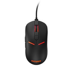 MOUSE GAMER PCYES ARGUS - 12400 DPI - RGB - 8 BOTÕES - PMGABV