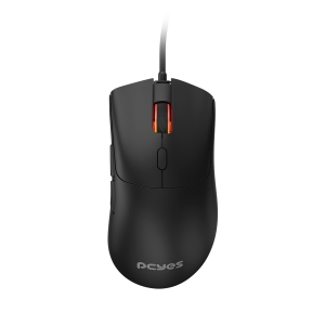 MOUSE GAMER PCYES HYDRUS BLACK VULCAN - 12400 DPI - RGB - 6 BOTÕES - PMGHBV