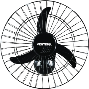 VENTILADOR OSC PAREDE COMERCIAL 50CM 3 PAS - BILVOLT - PRETO