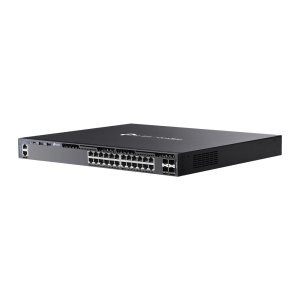 SWITCH GERENCIAVEL GIGABIT L3 24P + 4 SLOTS SFP SG6428X SMB