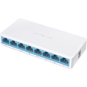 SWITCH DE MESA 8 PORTAS 10/100MBPS MS108