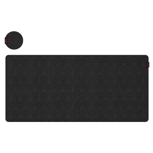 MOUSE PAD GAMER PCYES MAZE EXTENDED BLACK VULCAN - 900 X 420 - PMM90X42BV