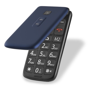CELULAR FLIP VITA DUAL CHIP AZUL P9020