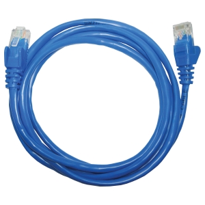 PATCH CORD CCA CFTV 26AWG 1.5M AZUL