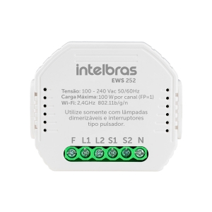 INTERRUPTOR CONTROLADOR DIMMER SMART WI-FI EWS 252 4850032