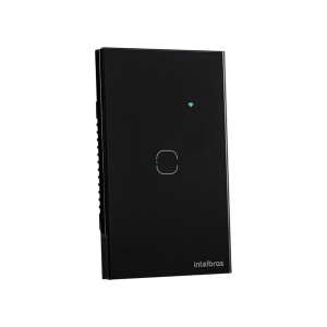 INTERRUPTOR SMART ZIGBEE TOUCH 1 PRETO EZS 1001 4850053