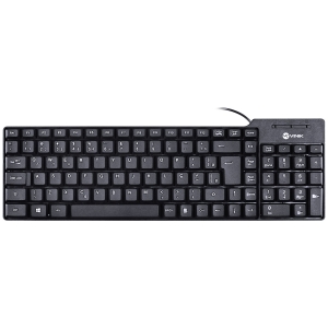 TECLADO USB COMPACTO DYNAMIC ABNT2 CABO 1.8M PRETO - DT150