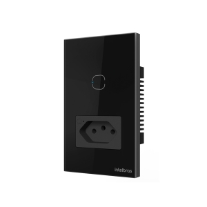 TOMADA SIMPLES 10A SMART WI-FI ETS 2001 PRETO 4850067