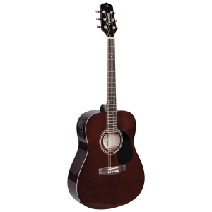 VIOLAO ELETRICO ACO GD-1 EQ TDW DARKWINE