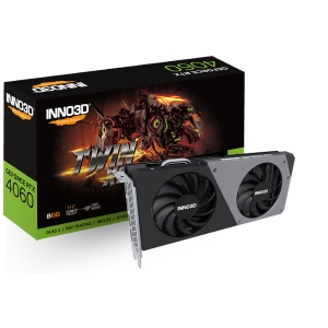 GPU INNO3D GEFORCE RTX 4060 TWIN X2 OC 8GB GDDR6 128-BIT N40602-08D6-173051N