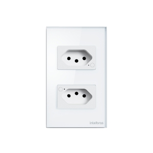 TOMADA DUPLA 10A INTELIGENTE WI-FI ETS 1002 BRANCO 4850064
