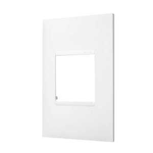 PLACA 2 POSTOS 4X2 BRANCA 618502BC