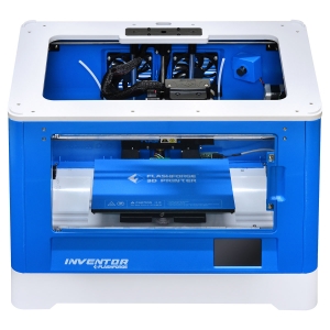 IMPRESSORA 3D INVENTOR - 230X150X160MM - 2 EXTRUSORAS - PLAT. AQUECIDA - WIFI - CÂMARA FECHADA - RESUME PRINT - CÂMERA