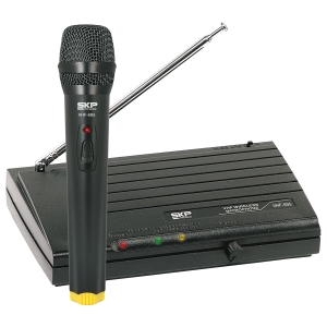 MICROFONE SEM FIO DE MAO VHF695