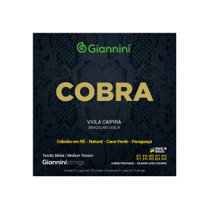 ENCORDOAMENTO VIOLA ACO COBRA GESVM