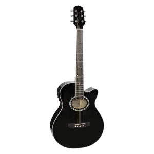 VIOLAO ELETRICO ACO GSF-1D CEQ BK PRETO