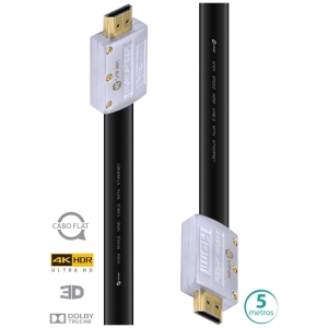 CABO HDMI 2.0 4K DESMONTAVEL 5M H20FL-5