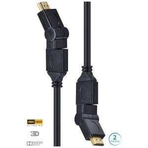 CABO HDMI 2.0 4K CONECT.360 2M H20B360-2