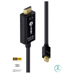 CABO MINI DP X HDMI 2.0 - 2 M - H20MDP-2