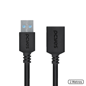 CABO EXTENSOR USB A 3.0 M P/ F 2M - PUAMF3-2