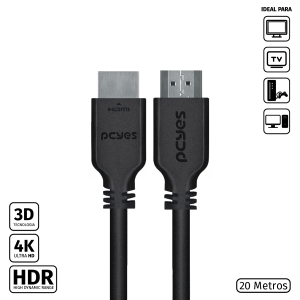 CABO HDMI 2.0 MACHO 20 METROS - PHM20-20