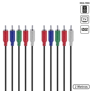 CABO 5 RCA 2 METROS - P5R-2