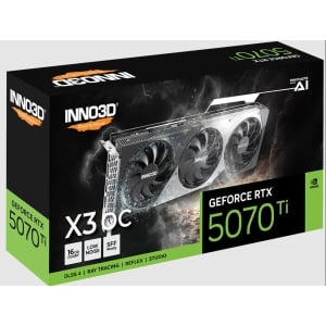 GPU INNO3D GEFORCE RTX  5070TI X3 OC 16GB 256-BIT GDDR7 N507T3-16D7X-176068N