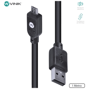 CABO USB X MICRO USB B 2.0 1M PRETO MUSB-1