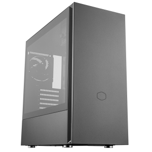 GABINETE SILENCIO S600 - LATERAL DE VIDRO TEMPERADO - PRETO - MCS-S600-KG5N-S00